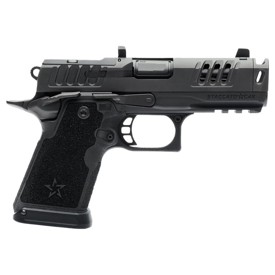 Staccato C4X Premium Package 9x19mm 4" Bbl 15+1 Cap Pistol STAC4X - Main Image