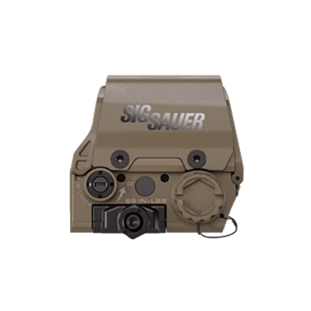 Sig Sauer ROMEO8T-AMR 1x40mm QBCD 2.0 AMR 0.5 MOA Adj M1913 Ruggedized Housing Titanium Shroud FDE Red Dot Sight SOR8T811 - Main Image