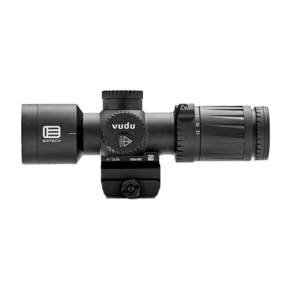 EOTECH Vudu 4-12x Compact 4-12x36mm FFP MR5 Reticle (MRAD) Ultra-Short Riflescope w/Integrated Mount VDU4-12FFMR5 - Main Image