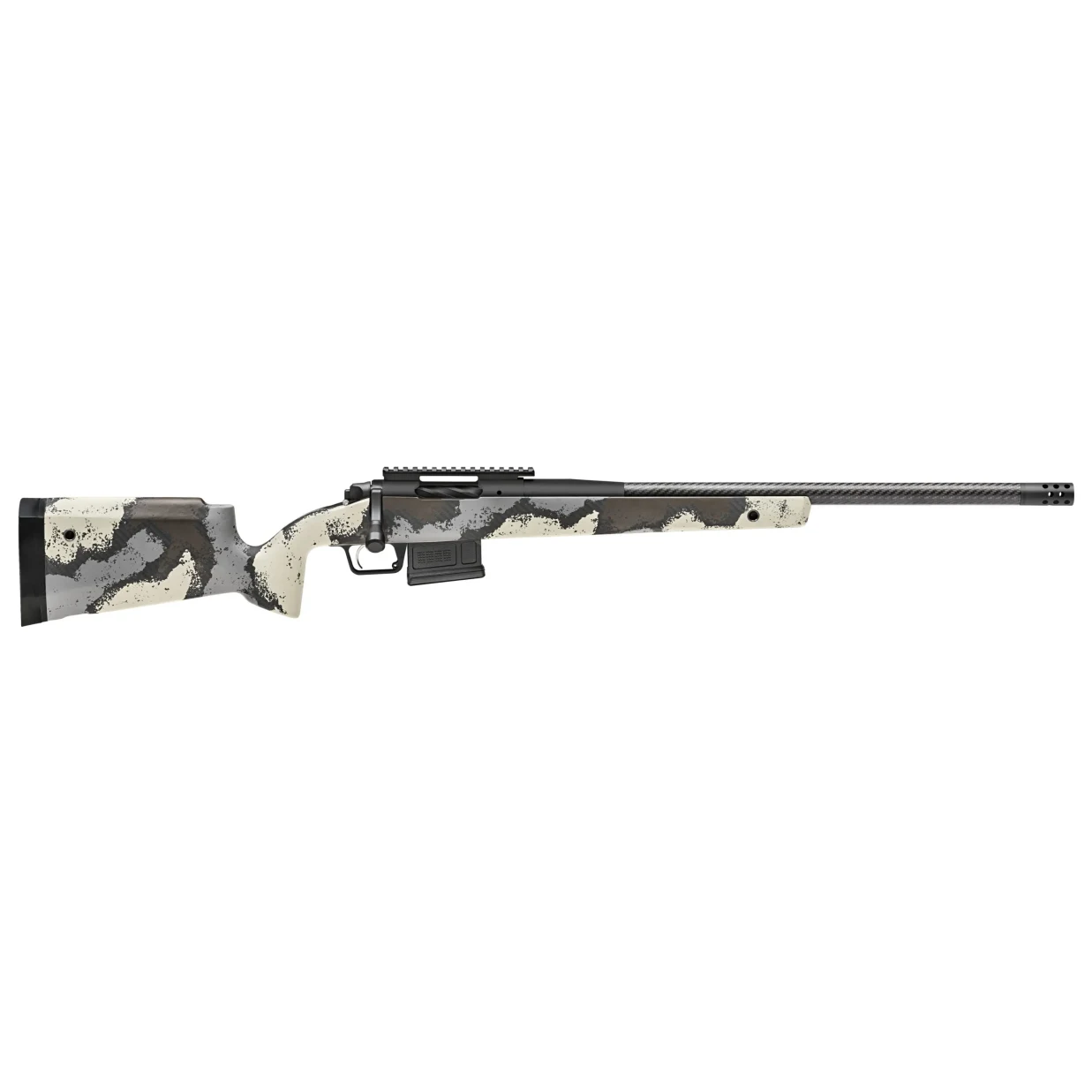 Springfield Armory Model 2020 Waypoint 6.5 Creedmoor 22" Carbon Fiber Bbl Ridgeline Rifle w/Carbon Fiber Stock, Pc Rail, 1x5rd AICS Mag BAW92265CMCFD - Main Image