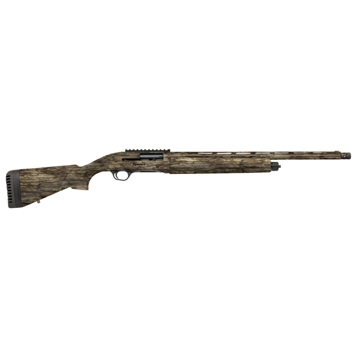Mossberg Maverick Semi-Auto 24"Bbl 12ga 5+1 Turkey Shotgun w/ 3-in Chamber, Extended Turkey Accu-Choke, Adj. Synthetic Stock, Realtree Legacy 33010 - Main Image