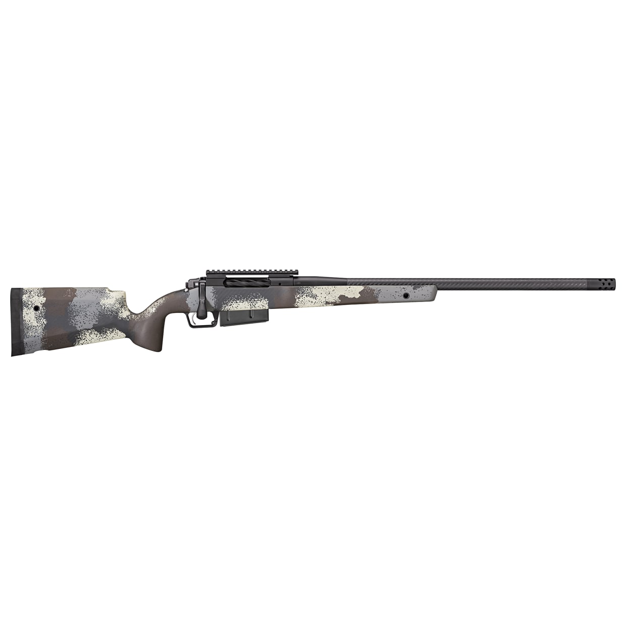 Springfield Armory Model 2020 Waypoint .300 Win Mag 24" Carbon Fiber Bbl Ridgeline Rifle w/Carbon Fiber Stock, Pc Rail, 1x3rd AICS Mag BAW924300WMCFD - Main Image