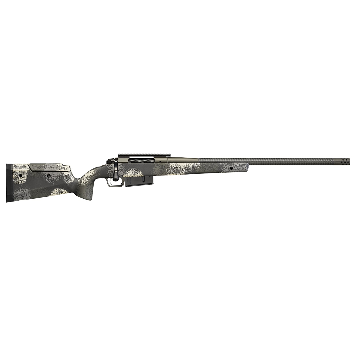 Springfield Armory Model 2020 Waypoint .300 WinMag 24" CF Bbl Evergreen Rifle w/Adj Carbon Fiber Stock, Pc Rail, 1x3rd AICS Mag BAW924300WMCFGA - Main Image