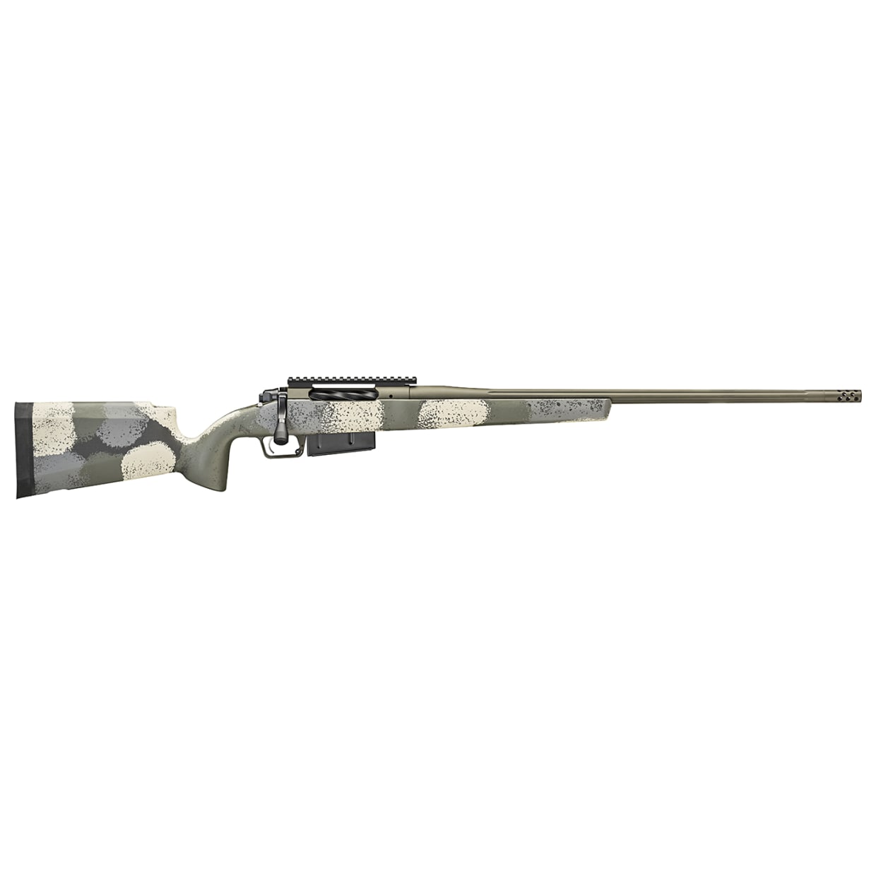 Springfield Armory Model 2020 Waypoint .300 PRC 24" Bbl Evergreen Rifle w/ Carbon Fiber Stock, Pc Rail, 1x3rd AICS Mag BAW924300PRCG - Main Image