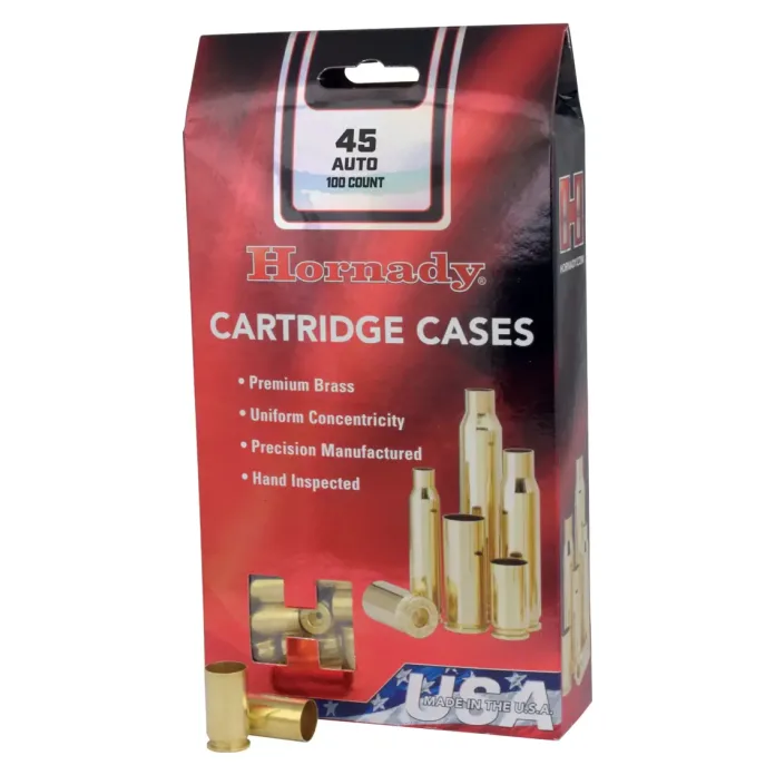 Hornady .44 SPL Unprimed Handgun Cartridge Cases Box of 100 Rounds 8749 - Main Image
