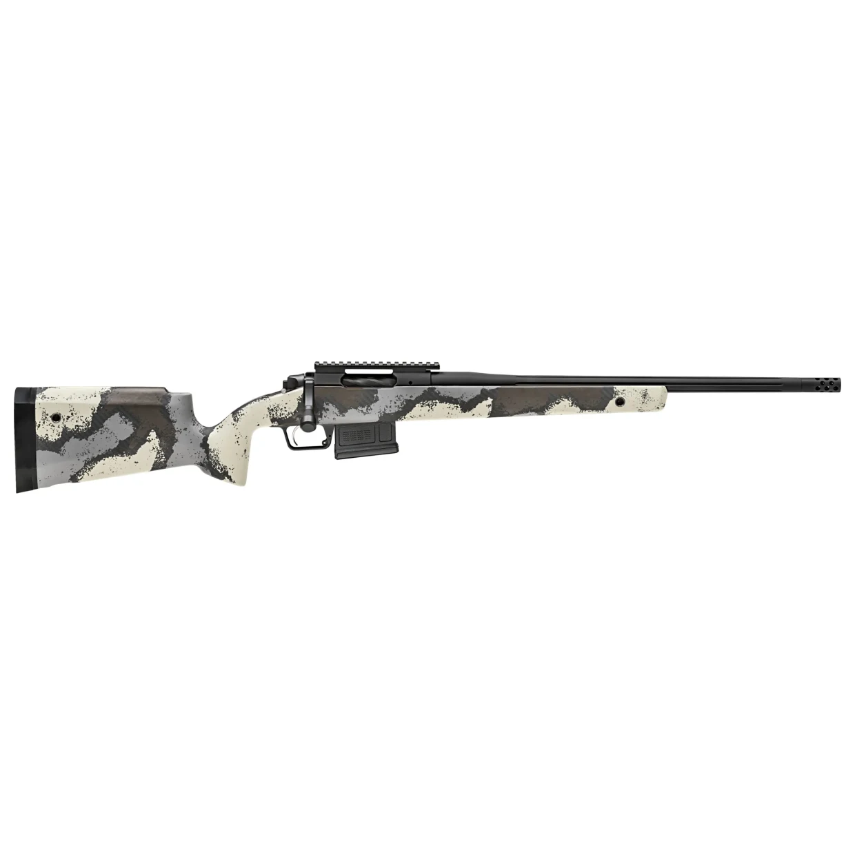 Springfield Armory Model 2020 Waypoint 6mm Creedmoor 20" Bbl Ridgeline Rifle w/ Carbon Fiber Stock, Pc Rail, 1x5rd AICS Mag BAW9206CMD - Main Image