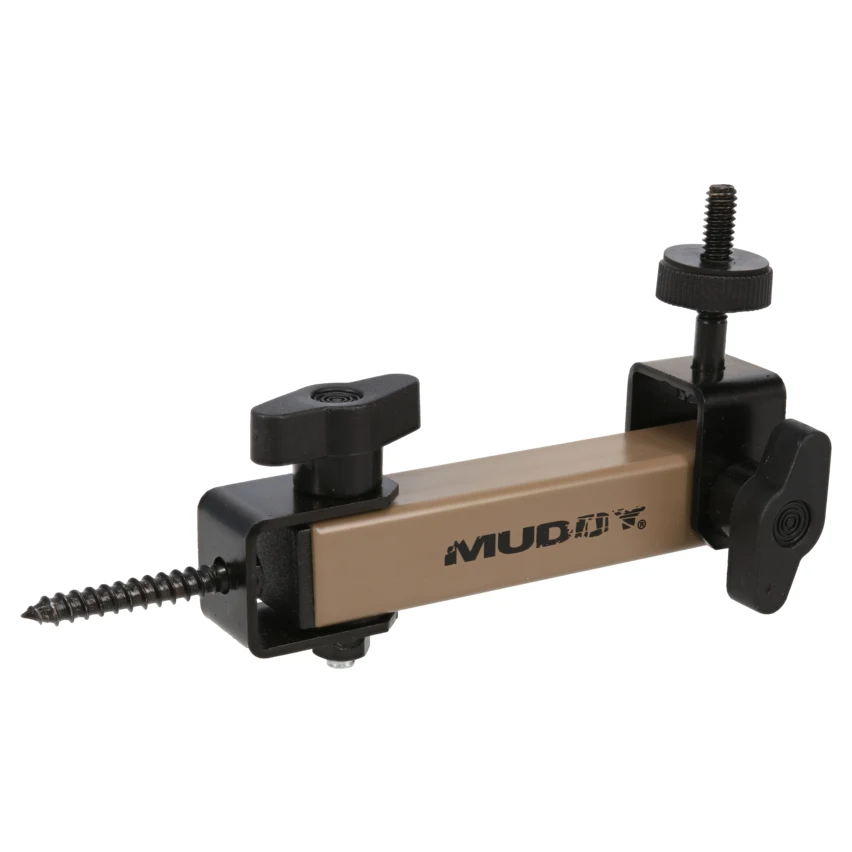 Muddy Steel ECO Trailcam Mount with 180-Degree Pivot, 1/4" Tripod Mount & Integrated Hand Screws MUD-ECMNT - Main Image
