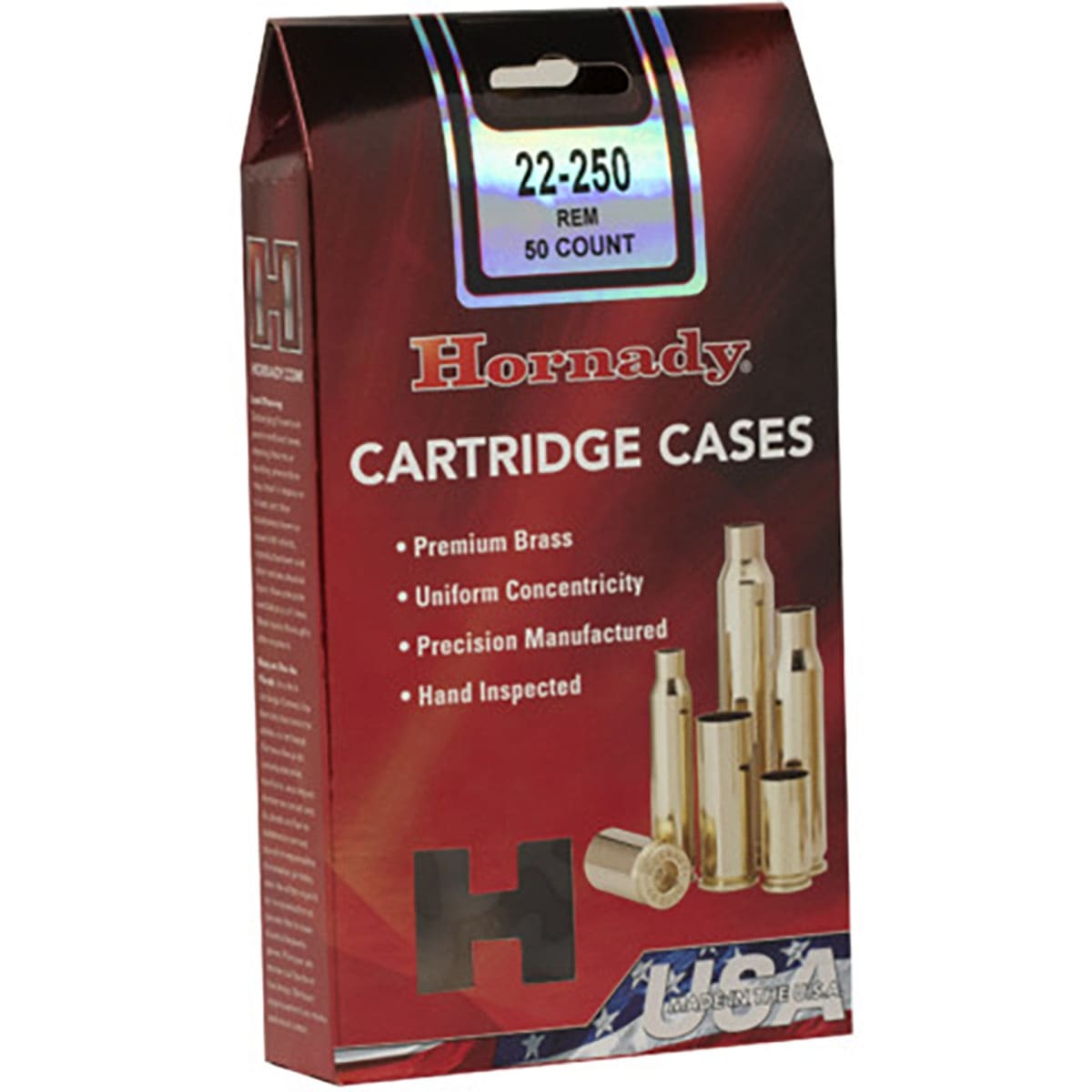 Hornady 10mm Auto Unprimed Handgun Cartridge Cases Box of 200 Rounds 8745 - Main Image