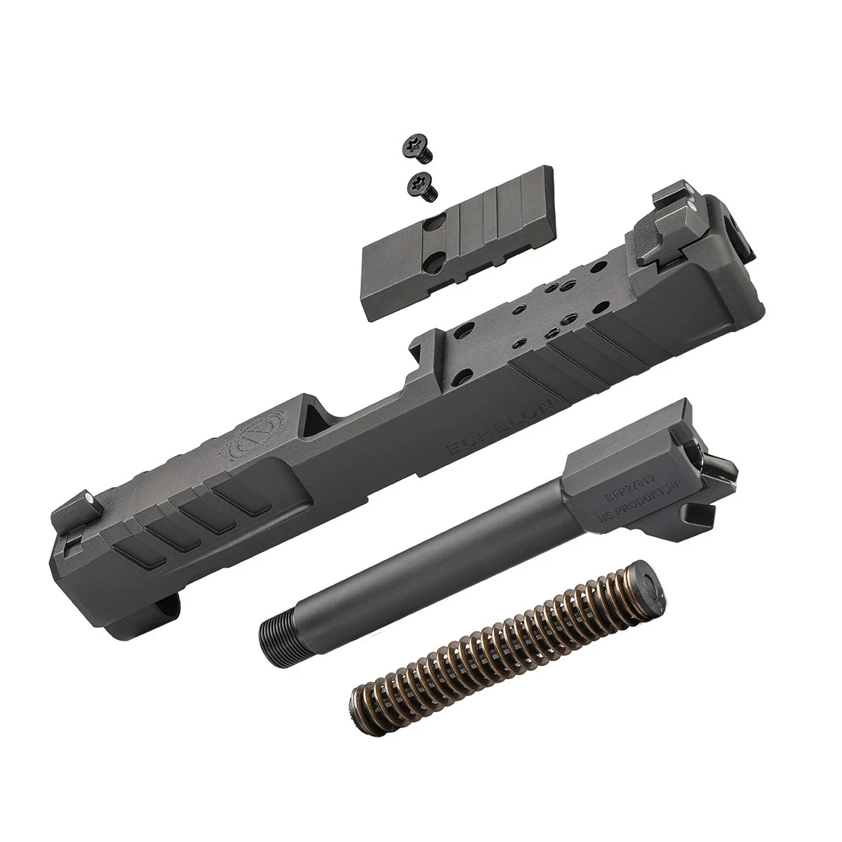 Springfield Armory Echelon 4.0C 9mm 4" Black Slide Assembly w/Threaded Barrel & Recoil Assembly EC4409TB - Main Image