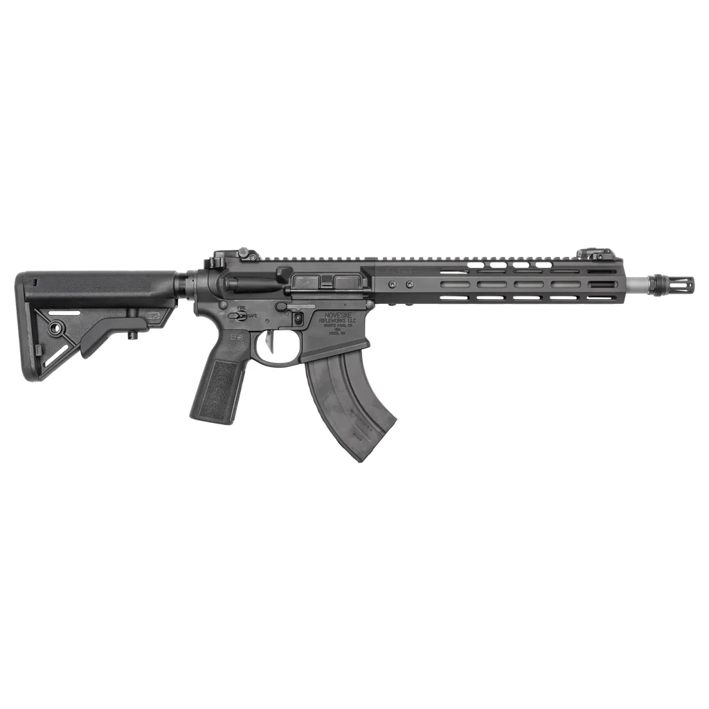 Noveske N4 OG Lo-Pro 6mm ARC 5/8x24 1:7 SS 12.5" Bbl Pig Pen FH NSR-10.75 M-LOK Love Handle SD-E Trigger Bravo Stock Type 22 Grip Black SBR 2001228 - Main Image
