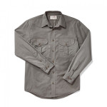 Filson Filson'S Feather Cloth Shirt LightOlive XS FCO-013487 FIL-10761-LightOlive-XS|FIL-10761-LightOlive-XS