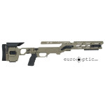 Cadex Dual Strike Stiller .375CT Tan/Black Skeletonized Chassis STKDL-STL-RH-XL4