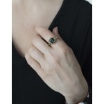 Alex Sepkus 18K and Diamond "Circle" Ring