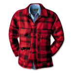 Filson Mackinaw Cruiser Red Black Plaid 54 10043