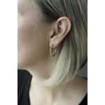 Alex Sepkus 18K and Diamond Hoop Earrings