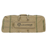 Air Armor Tech Inflatable Mid Length Gun Case Coyote w/OD Green Web AAT-SGC-A-C44-WR001-CYOD