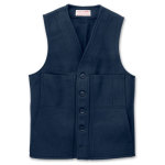 Filson Mackinaw Wool Vest Navy 44 10055