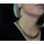 Alex Sepkus 18K Sapphire and Diamond "Flora" Necklace
