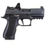 Sig Sauer P320, Like New Demo 9mm, 3.6in, X-Series, Blk, Striker, X-Ray 3 Supp Sights, Mod Poly X Grip, (2) 15rd Mag, ROMEO1pro, Rail 320XC-9-BXR3-RXP