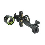 HHA Tetra Tournament Edition Short Bar RYZ 2510 w/.010 2-pin 1-5/8" Scope Green Top Pin & Yellow 2nd Pin LH SB-RYZ-TE-2510-GYEL LH