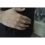 Alex Sepkus 18K and Rustic Diamond "Orchard" Ring