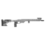 Masterpiece Arms BA Comp Chassis Rem700 SA RH Tungsten