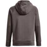 Under Armour Women's Rival Antler Fleece Hoodie Fresh Clay/Pace Pink MD 1368117-176001