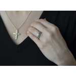 Alex Sepkus 18K and Diamond "Circle" Band