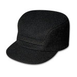 Filson 2XL Black Mackinaw Cap 60040