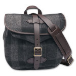 Filson SM Gray/Black Wool Field Bag FIL-70100-GB