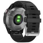 Garmin fenix 6 Silver w/Black Band Smartwatch 010-02158-00