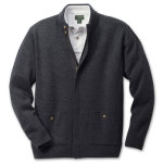 Filson SM Charcoal Lightweight Zip Cardigan 11009-CH
