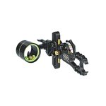 HHA Tetra RYZ 2510 w/.010 2-pin 1-5/8" Scope Green Top Pin & Yellow 2nd Pin LH RYZ-2510-GYEL LH