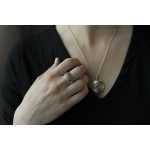 Alex Sepkus 18K and Diamond "Swirling Water" Band
