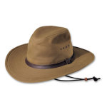 Filson 2XL Tan Tin Cloth Bush Hat 60035