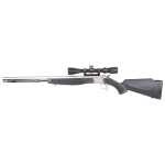 CVA OPTIMA V2 .50 Cal 26" 1:28" Bbl SS/Black Break Action Inline Muzzleloader w/KonusPro 3-9x40 BDC, DuraSight Mounts, & Soft Case PR2020SSC