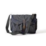 Filson Game Bag Messenger Navy/Orange 70077863135