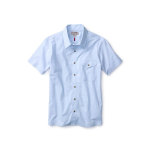 Filson S/S Feather Cloth Shirt Light Blue LG 10491