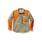 Filson Front Loading Shooting Shirt RH Khaki w/ Orange 2XL 10525