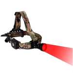 Night Eyes Red Wireless Remote Single Beam Headlamp Kit HL09-R