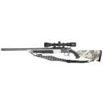 CVA Accura MR-X .50 Cal 26" 3/4x24 Bbl Sniper Grey/True Timber Strata Break Action Inline Muzzleloader w/Knous Pro 3-9x40 Scope & Soft Case PR3223NSC