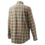 Beretta Wood Flannel Button-Down Shirt Orange Plaid 3XL LUA10T16440752XXXL