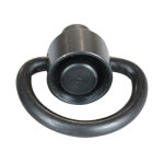 Armageddon 1" Stainless QD "D-Loop" Swivel Blackened AG1000