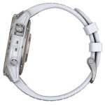 Garmin epix Pro Sapphire 47mm Titanium Smartwatch w/Whitestone Band 010-02803-20