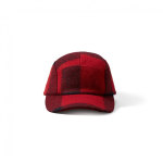 Filson 5 Panel Cap Red Black 30236