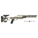 Cadex Field Tactical Chassis Hybrid Tan/Black with Skeleton Buttstock Tikka T3 LA STKFT-T3M-RH-LA