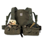 Filson Green Foul Weather Fly Fishing Vest 16002