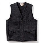 Filson Cruiser Vest - Mackinaw Wool Charcoal XXXL FCO-012730 FIL-10549-Charcoal-XXXL