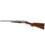 Stoeger Coach Gun DT 12-ga 3" 20" A-Grade Satin Walnut, Polished Nickel Side-by-Side Shotgun 31482