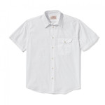 Filson Filson'S S/S Feather Cloth Shirt White M FCO-004263 FIL-10807-White-M|FIL-10807-White-M